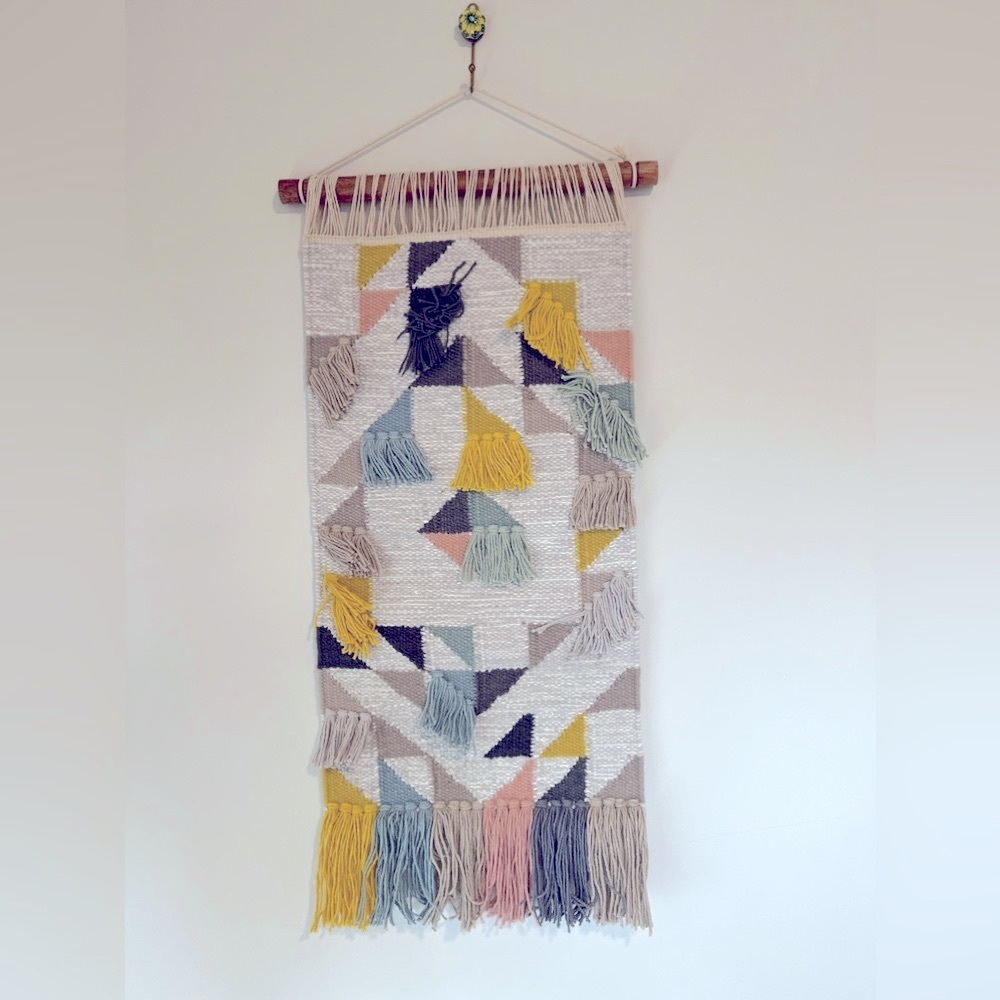 West elm hanging macrame decor